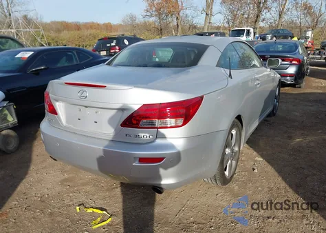 2010 Lexus Is 350C from USA, damaged, VIN JTHFE2C22A2501206